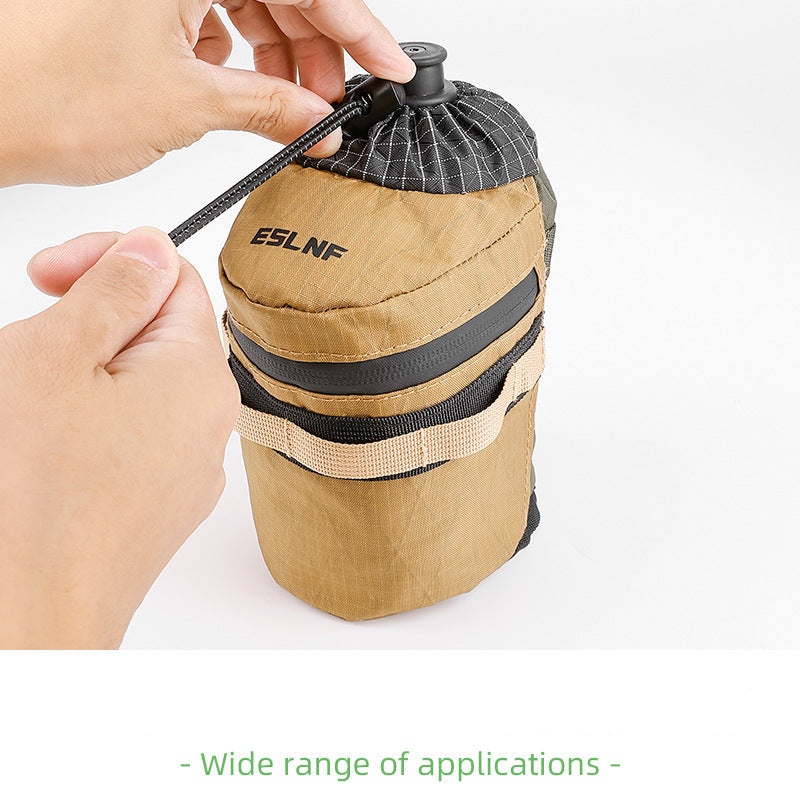 isolierte taktische Flasche Tasche mit Kordelzugdeckel und MOLLE-Schlaufen Brehn