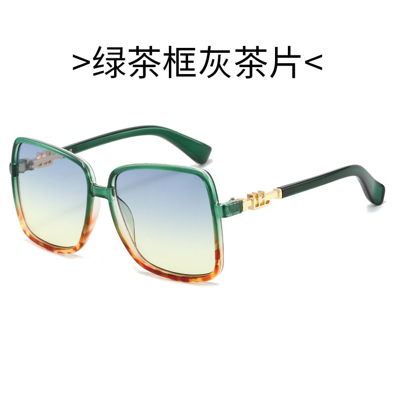 Damen Modische Sonnenbrille mit einzigartigem Farbverlauf Brehn