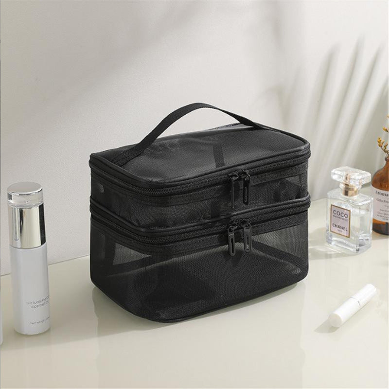 Stilvoller doppelter Kosmetik-Organizer Brehn