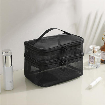 Stilvoller doppelter Kosmetik-Organizer Brehn