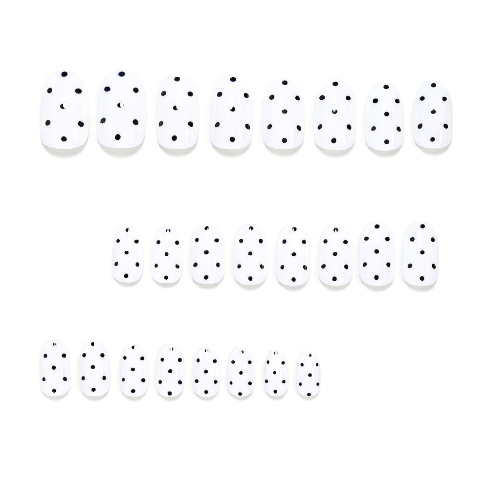 Polka Dot Nagelkunst Wraps Brehn