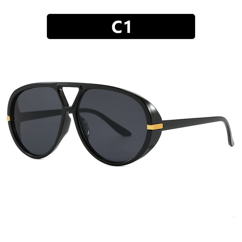 Damen modische große Sonnenbrille mit elegantem Rahmen und schützenden Gläsern Brehn
