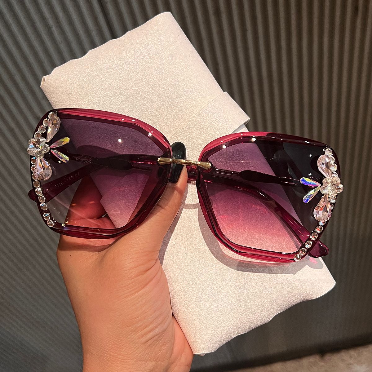 Damen Schmucksteine Sonnenbrille Brehn