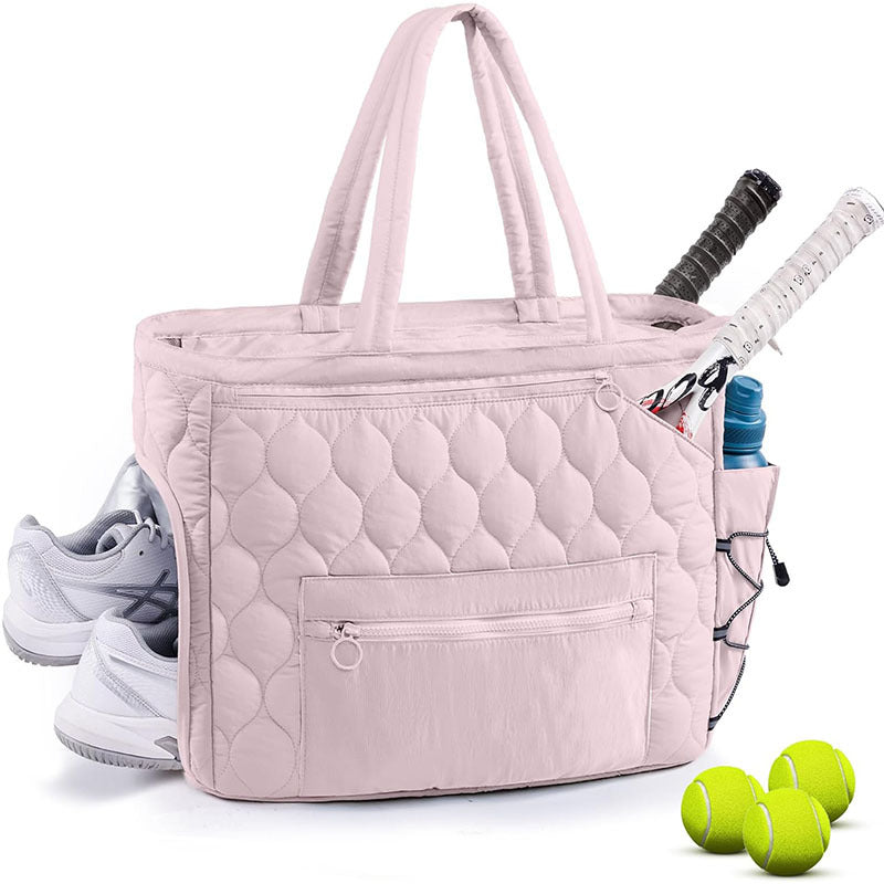 Sportliche Quilt-Tasche mit Separatem Schuhfach und Fächern Für Zubehör Brehn