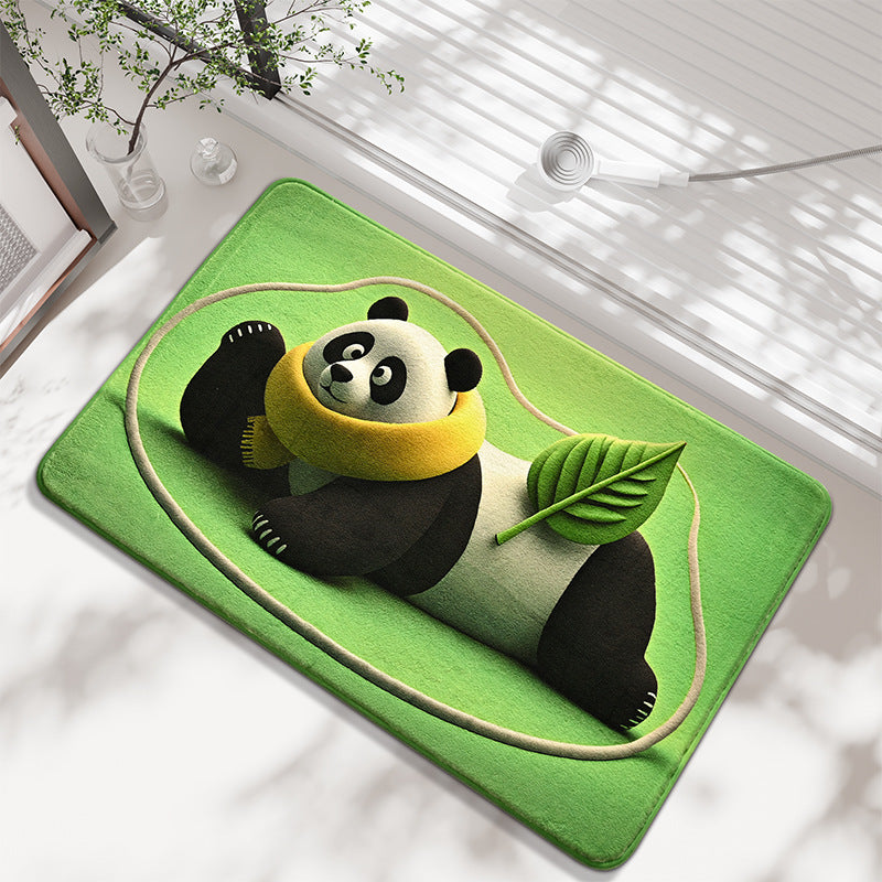 Cartoon Panda Badematte Brehn