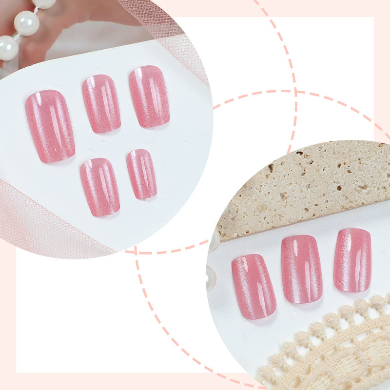 Glänzendes Gel Press-On Nagelset Brehn