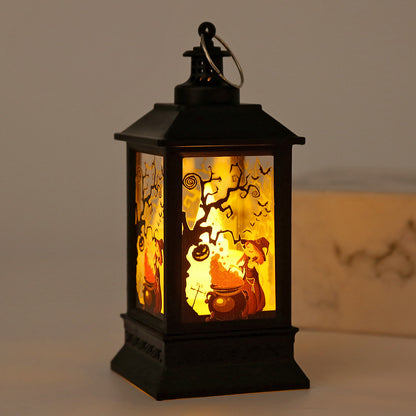 Gruselige Deko-Laterne