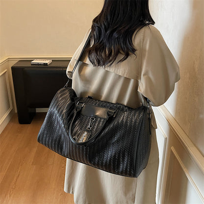 Elegante strukturierte Reisetasche Brehn