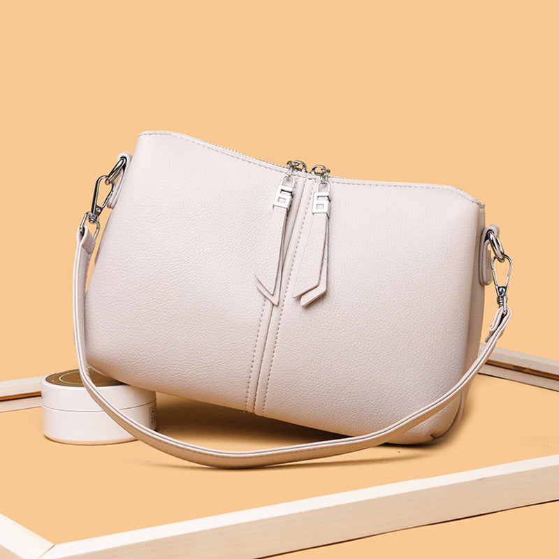 Elegante Strukturierte Schultertasche Brehn