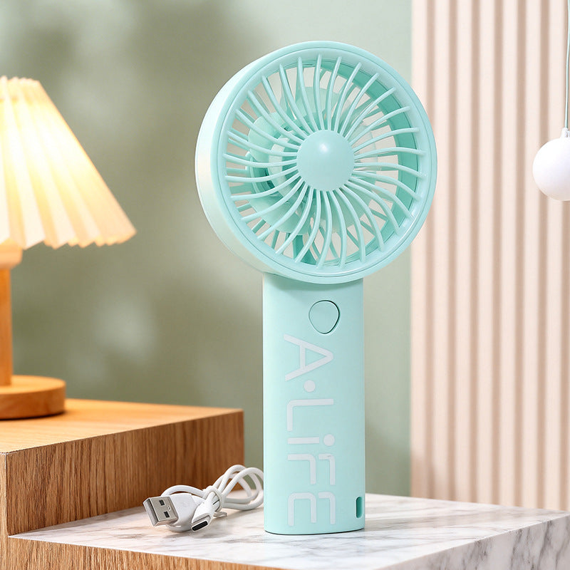 Faltbarer Handventilator für Frauen mit USB-Ladefunktion und ergonomischem Design Brehn 1782398222