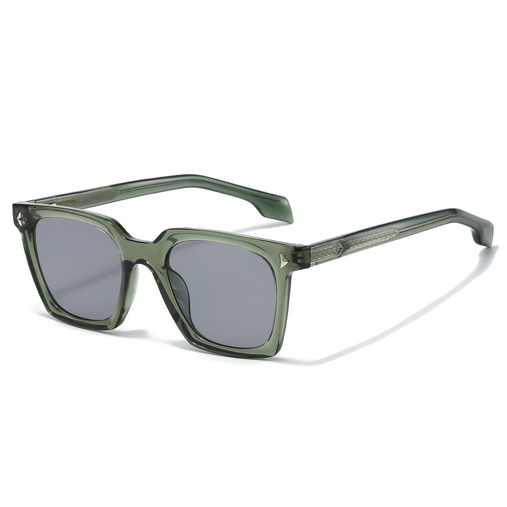Retro-inspirierte übergroße geometrische Sonnenbrille Brehn