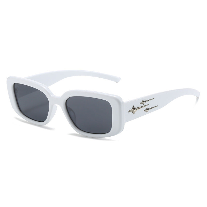 Moderne Minimalistische Quadratische Rahmen Sonnenbrille Brehn