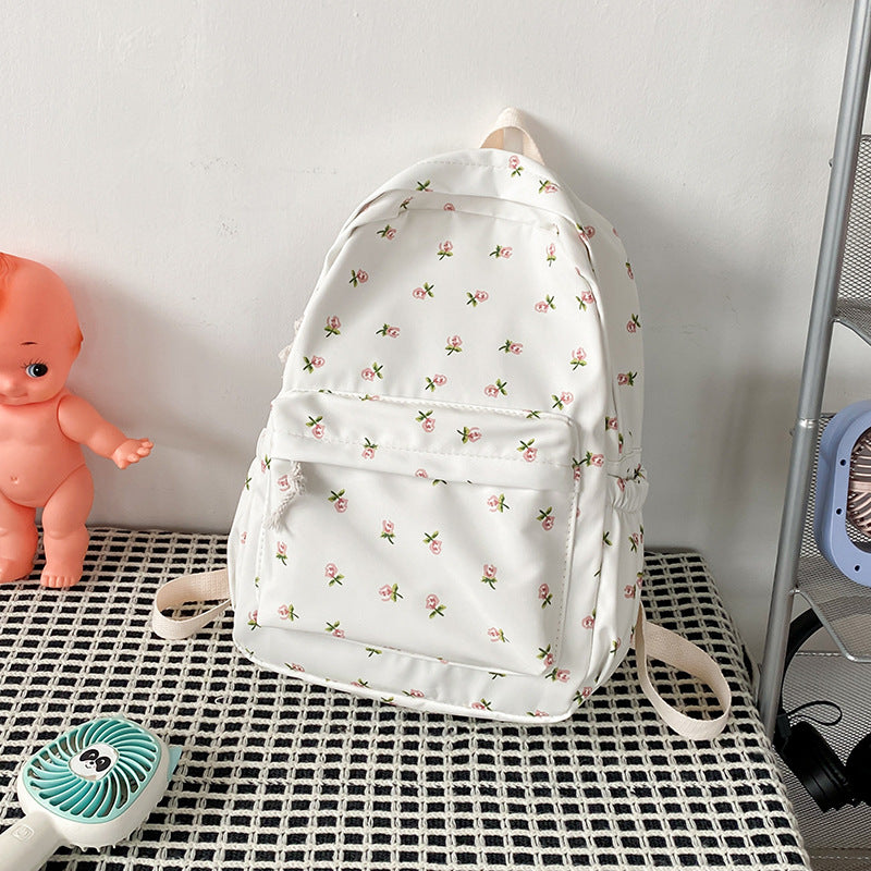 Florales Druck Alltags-Rucksack Brehn