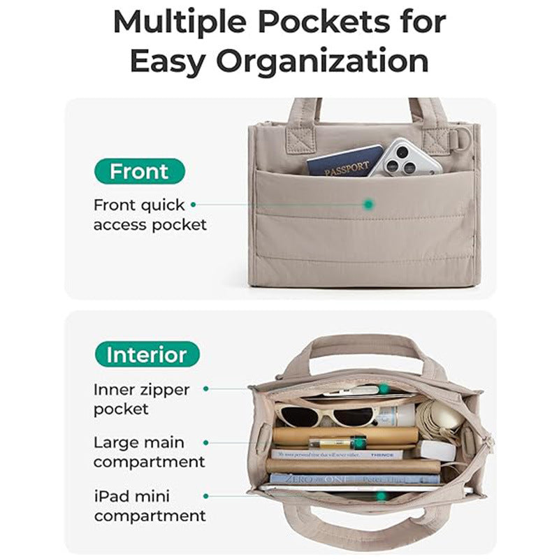 Multifunktionale Handtasche mit Sicherem Innenfutter Brehn