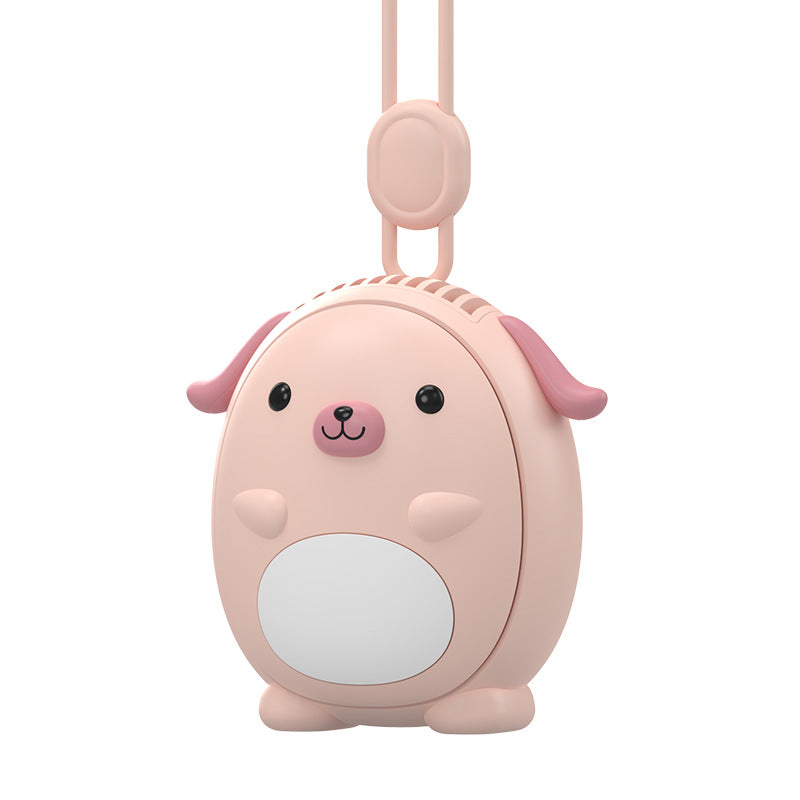 Unisex Tragbarer Mini-Ventilator im Hunde-Design Brehn