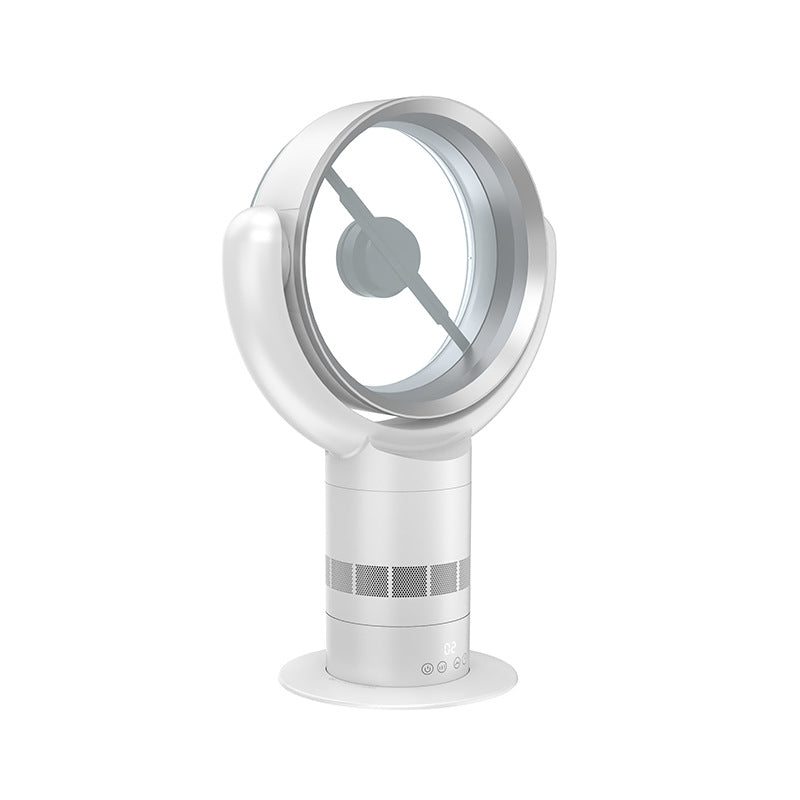 Kühlender bladeless Tischventilator mit digitalen Touch-Bedienelementen und Oszillation Brehn