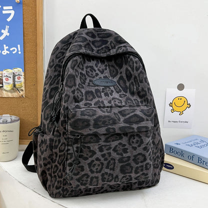 Urban Chic Tiered Animal Print Rucksack Brehn
