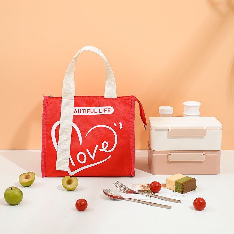 Stylische isolierte Lunch-Tasche mit Smiley-Design Brehn