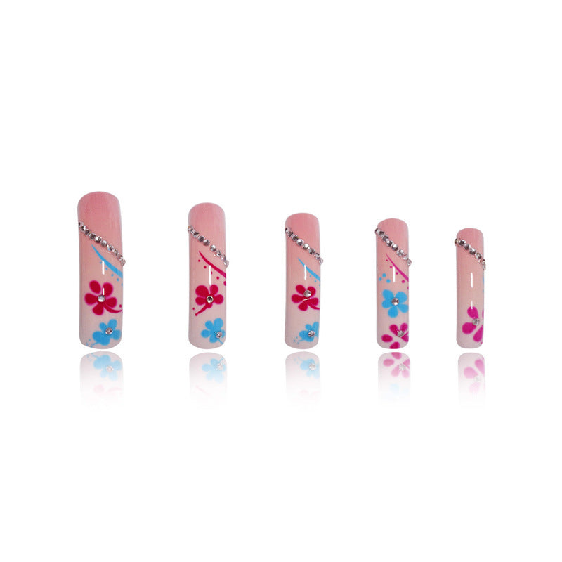 Dekorative florale Press-On-Nagelverzierung Brehn 1789447242