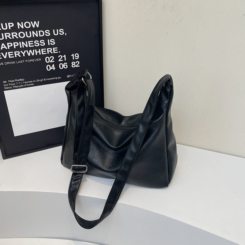 Elegante Schlappe Schultertasche Brehn