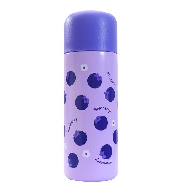Damen Isolierte Trinkflasche mit fruchtigem Design und ergonomischem Tragegriff Brehn
