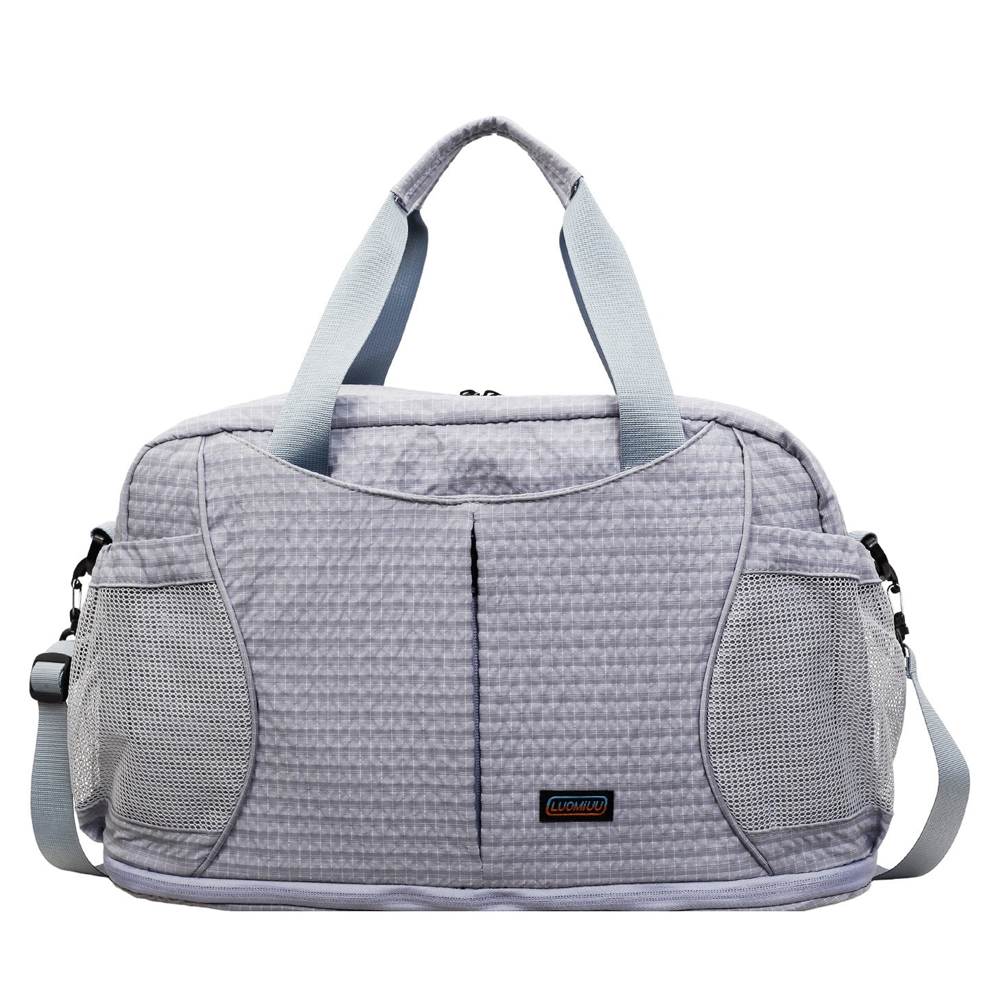 Texturiertes Sport-Duffle-Brehn