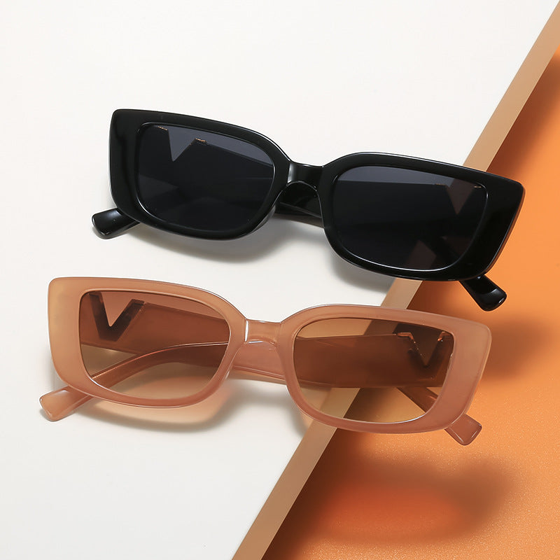 Stylische Quadratische Rahmen Sonnenbrille Brehn