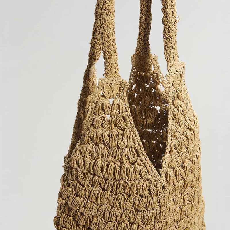 Handgefertigte Rattan Tasche Brehn