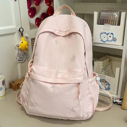 Besticketer lässiger Schulrucksack