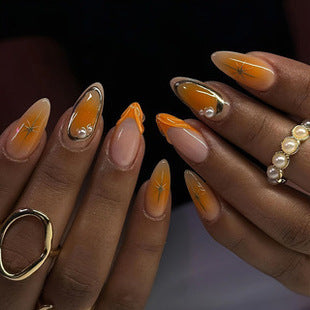 Glamouröse Texturierte Acryl-Nagelvergrößerungen Brehn