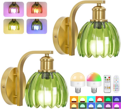 Farbwechselnde LED-Wandlampe