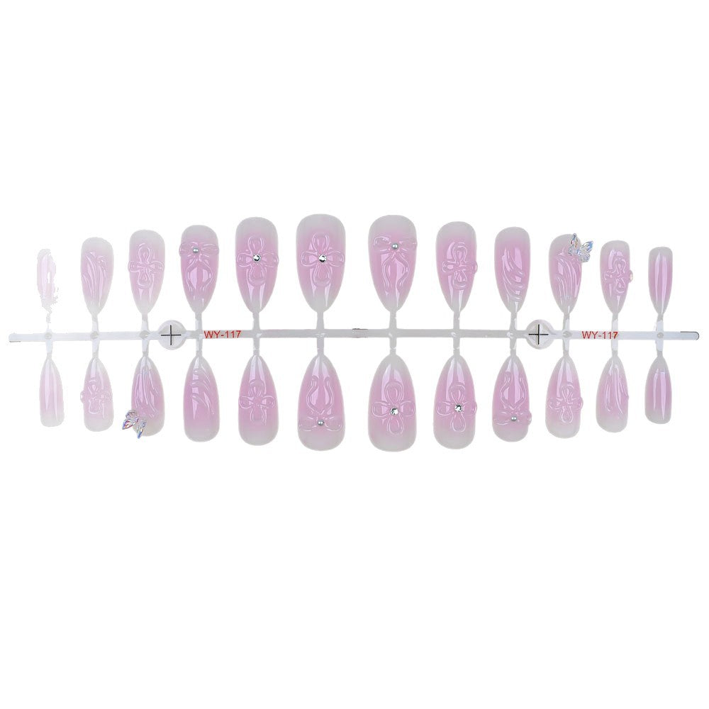 Elegantes Press-On-Nagelset Brehn