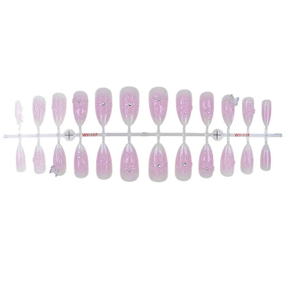 Elegantes Press-On-Nagelset Brehn
