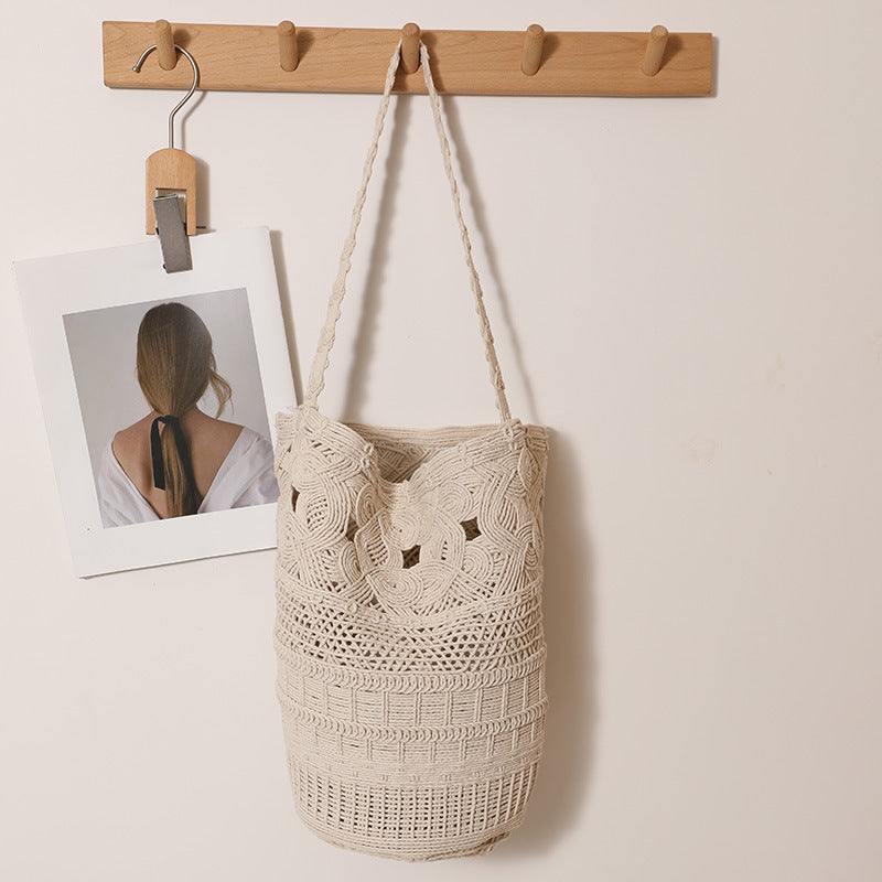 Handgehäkelte Baumwolltasche Brehn
