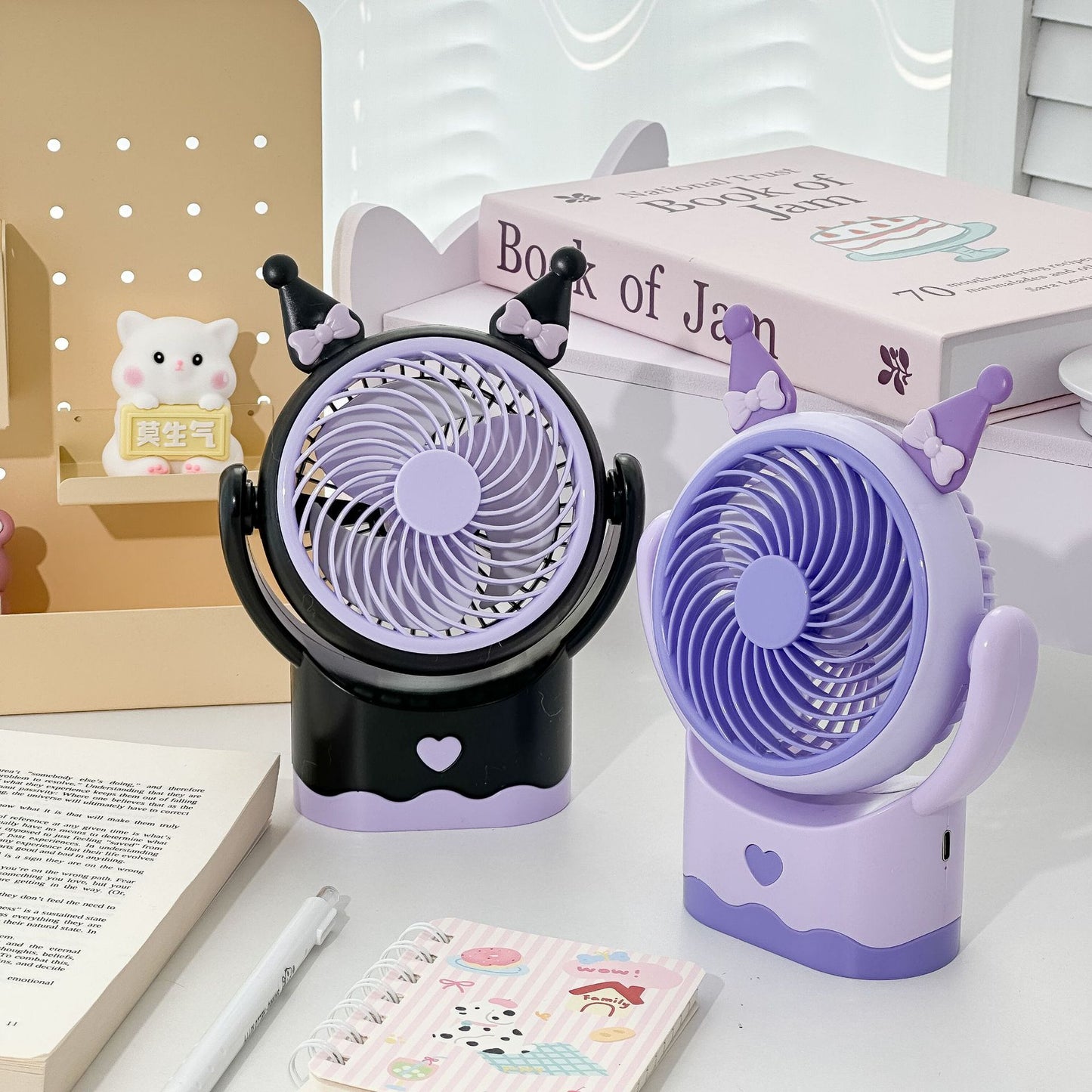Unisex Tragbarer Mini Handventilator im niedlichen Tierdesign Brehn