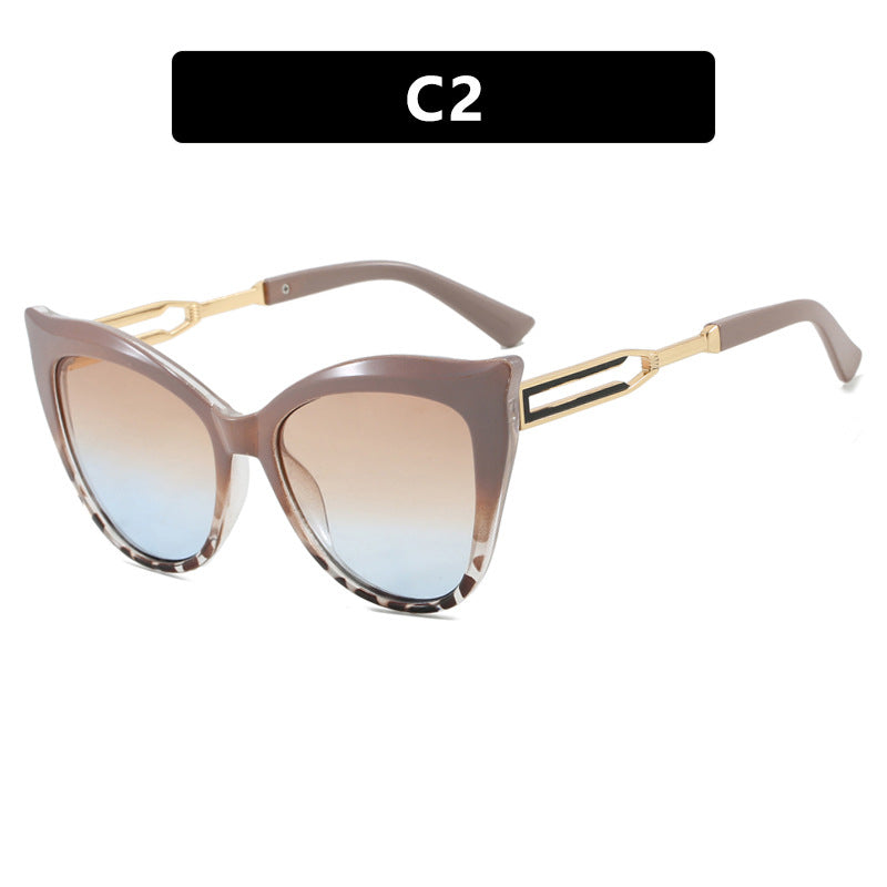 Damen cat-eye Brille mit elegantem Metallrahmen Brehn