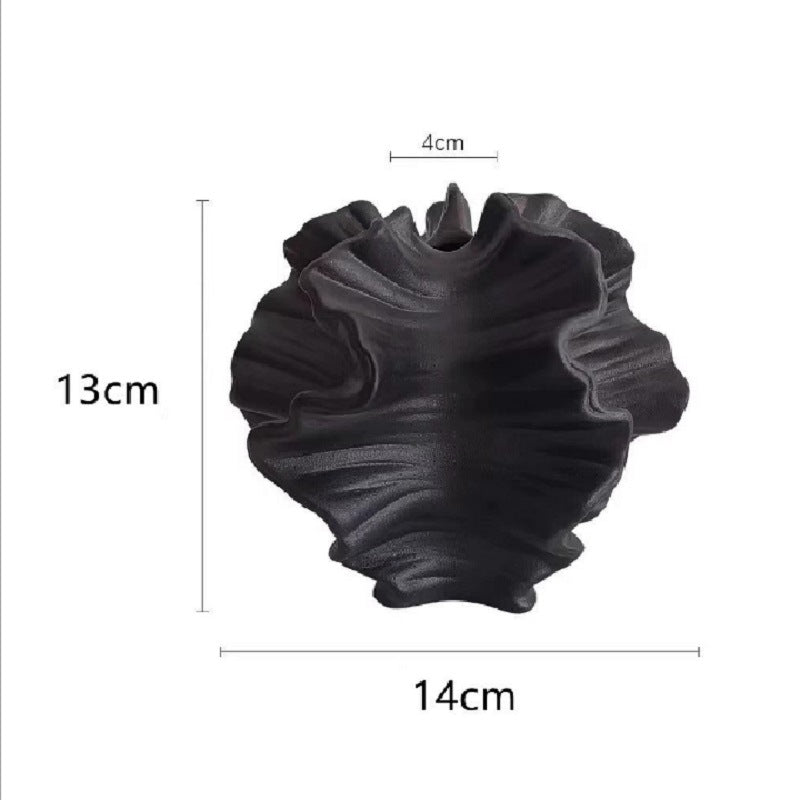 Dekoratives, von Muscheln inspiriertes Mittelstück