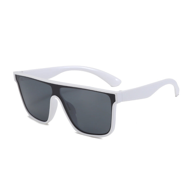 Damen Sportliche Sonnenbrille mit breitem Rahmen und polarisierenden Gläsern Brehn