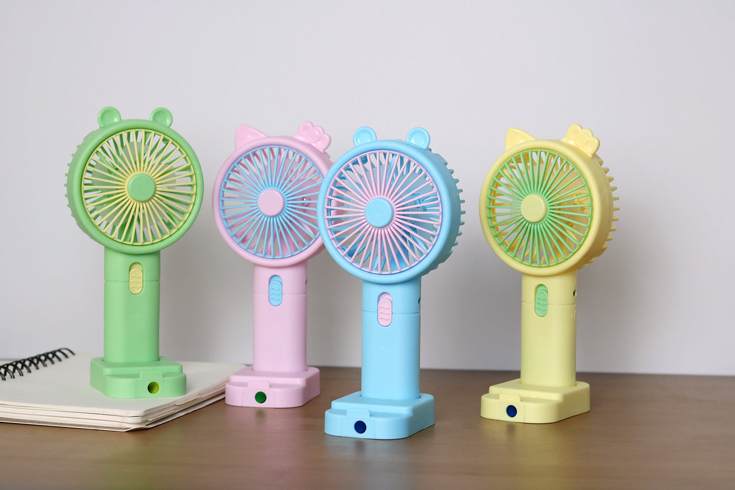Unisex Tragbarer Handventilator mit kreativem Katzenohren-Design Brehn