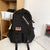 Strukturierter Mehrfach-Fach-Schulrucksack Brehn