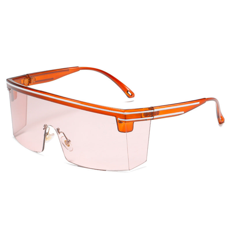 Damen Sportliche Sonnenbrille mit futuristischem Design und störungsfreiem Sichtfeld Brehn
