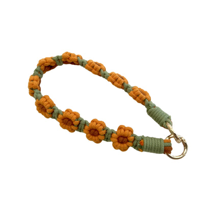 Blumenmuster Schlüsselanhänger Halter Brehn