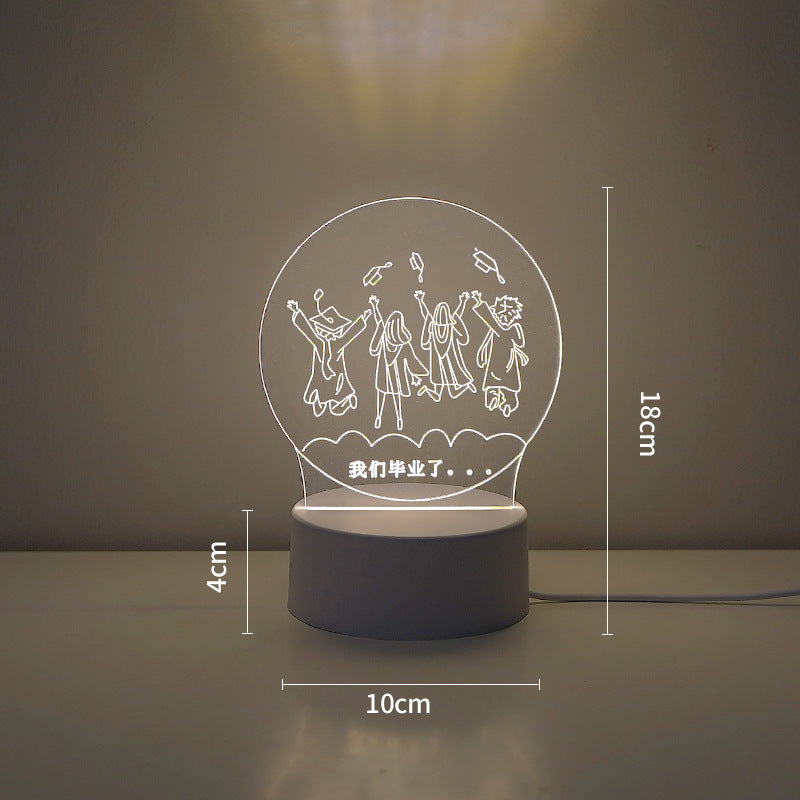 LED Tiger Figur Dekorative Lampe
