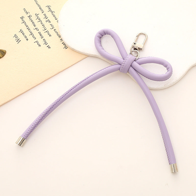 Stylischer Schleifen-Knoten Schlüsselanhänger Halter Brehn