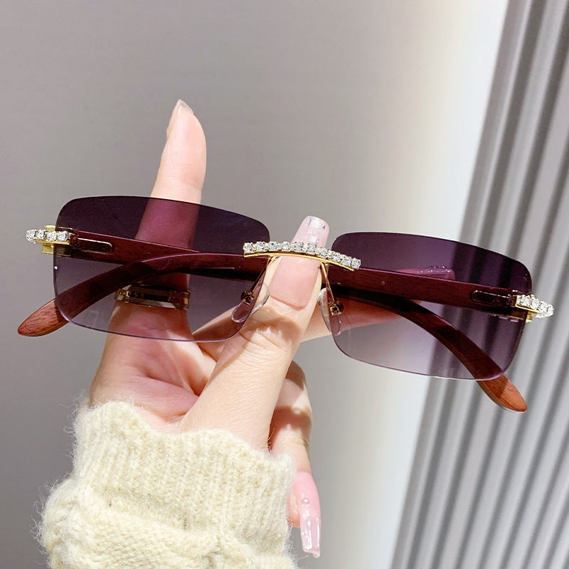 Damen elegante Sonnenbrille mit einzigartigem Rahmen Brehn