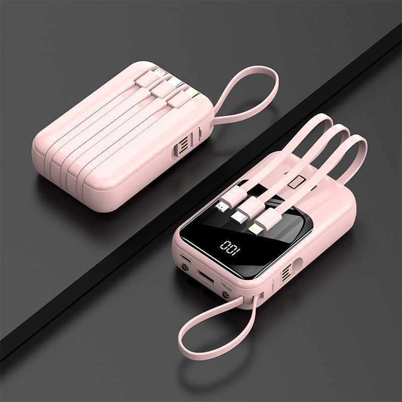 Tragbare Powerbank mit Schneller Ladefunktion und Digitaler Anzeige Brehn
