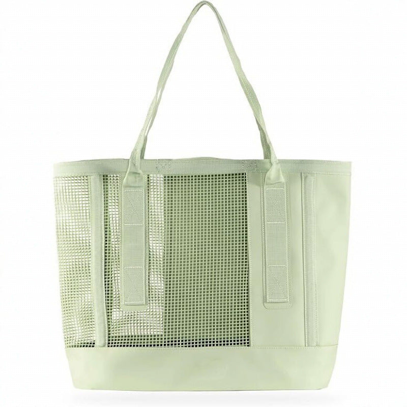 Geräumige Strandtasche mit Atmungsaktivem Netz-Bereich Brehn