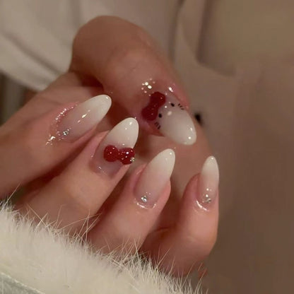 Kunstvolle Nagelkunst mit charmanten Katzenmotiven Brehn