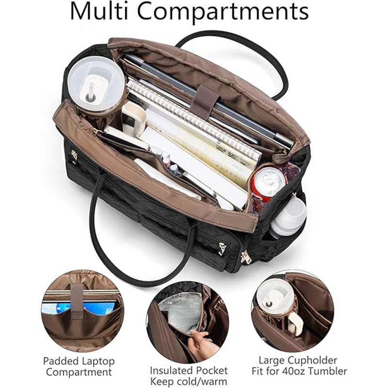 Praktische und Stilvolle Organizer Handtasche Brehn