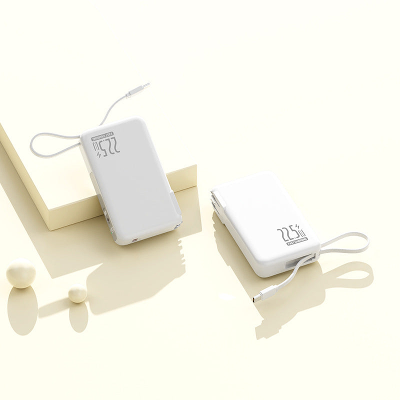 Powerbank mit Integrierter Schnellladefunktion und Digitaler Anzeige Brehn